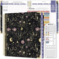 bloom daily planners 2027 Hardcover Goal & Vision Planner (January - December 2027) - Monthly & Weekly Calendar Year Agenda Organizer - 7.5" x 9" - Moonlit Garden