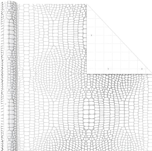 Hallmark Animal Print Wrapping Paper with Cut Lines on Reverse (3-Pack: 85 sq. ft. ttl) for Birthdays, Christmas, Graduations, Valentine's Day, Mother's Day