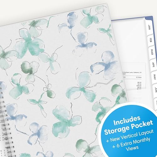 Blue Sky 2026 Weekly & Monthly Planner Calendar, 8.5"x11", Lindley
