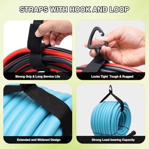 Nilight 3 Pack RV Hose Storage Bag Waterproof Utility Bag Drawstring Mesh