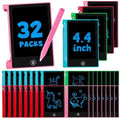 32 Pack 4.4 Inch Mini LCD Writing Tablet for Kids, Erasable and Reusable Toddler Doodle Board, Ideal School or Party Favors Gift for Age 3 Years Old and Above