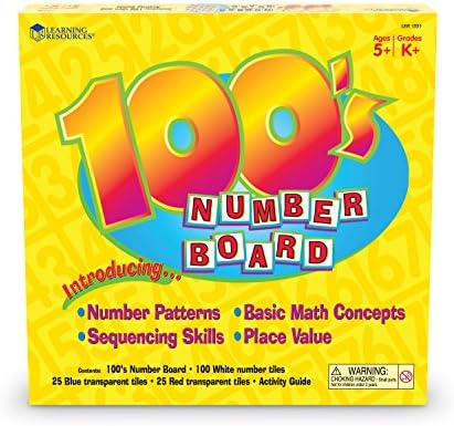 Learning Resources Hundreds Number Board