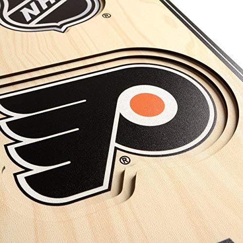 YouTheFan NHL Philadelphia Flyers 3D 8 x 32 Stadium Banner