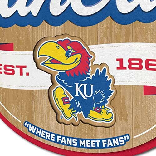 YouTheFan NCAA Officially-licensed FanCave 3D wall art - ready-to-hang, 3D multi-layered construction - floating wall mount design - Perfect fan gift