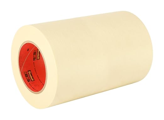 3M, 2364, High Performance Masking Tape, Crepe Paper, Tan, 6 in x 180 ft, 1 Count