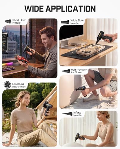 Fanttik Gust B11 Mix Pro 2-in-1 Electric Air Duster & Portable Fan