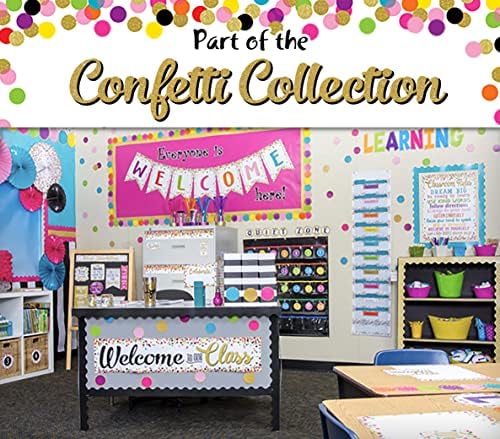 Confetti Let's Celebrate Birthdays Mini Bulletin Board (Pack of 2)