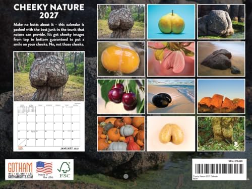 Cheeky Nature Calendar 2027 Silly Weird