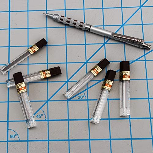 Pentel Super Hi-Polymer Lead Refill (0.3mm) Extra Fine, 2H, 12 pcs/Tube, Box of 12 (300-2H)