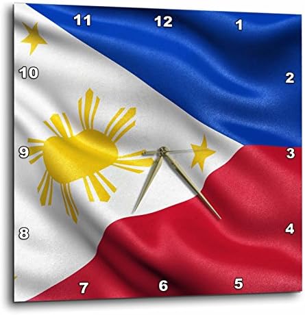 3D Rose DPP_238597_1 Flag of the Philippines Waving in the Wind, 10" x 10"