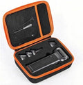YouKnow Travel Case Compatible with WOLFBOX MF200 Compressed Air Duster - Custom Foam Organizer for Blower Tool & Accessories (Only Case) (Black)