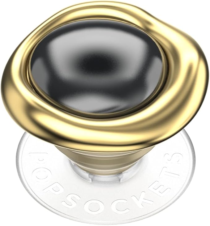 PopSockets Adhesive Phone Grip, Holder- Beholder Eye Gold | Secure Comfortable Hold, Anti-Drop, Kickstand, Pearl, Pretty, Bling, Crystal, Enamel, Designs