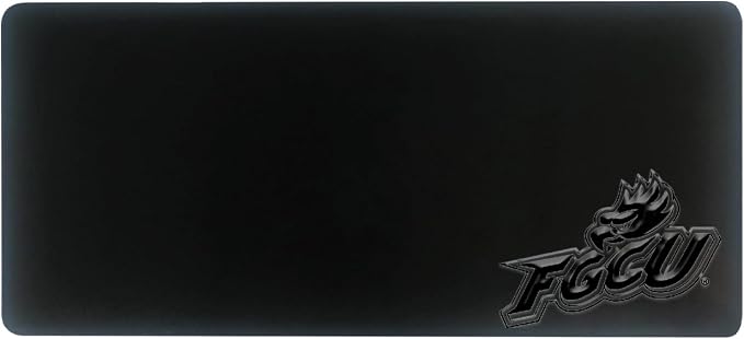 Florida Gulf Coast University Alumni Desk Mat, Durable Office Supplies, Non-Slip Base, Responsive Desk Pad with Smooth Surface, Black