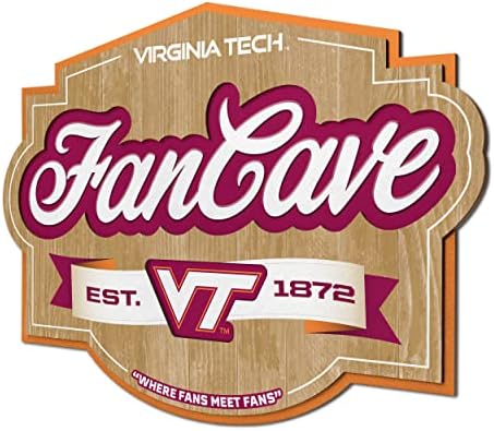 YouTheFan NCAA Officially-licensed FanCave 3D wall art - ready-to-hang, 3D multi-layered construction - floating wall mount design - Perfect fan gift