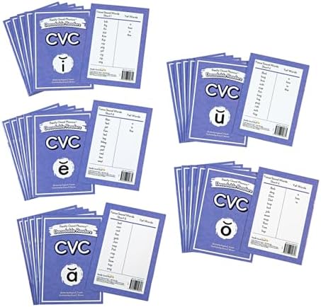 Really Good Phonics Decodable Readers, CVC & S-Blends Book Set