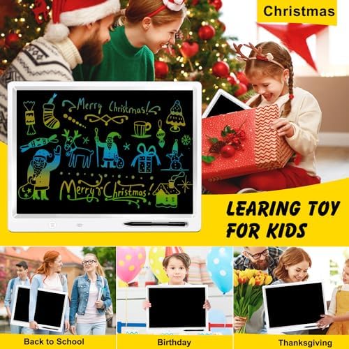 18 Inch LCD Writing Tablet Large Drawing Board with Ruler
