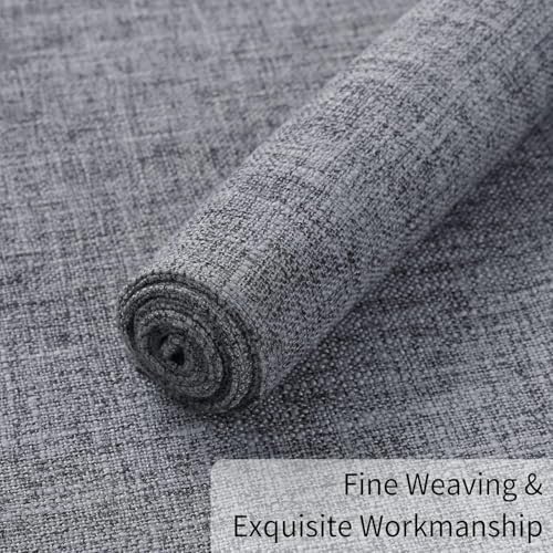 Homaxy Cloths Placemats for Dining Table Set of 6, 13" x 19", Dark Grey