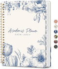 Large Planner 2026-2027, A4 (8.5" x 11") Hardcover Weekly & Monthly Planner July 2026 - June 2027 with Monthly Tabs, Academic Planner for School, Work and Office, Blue Elegance