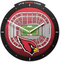 YouTheFan NFL Arizona Cardinals StadiumView 3D Wall Clock