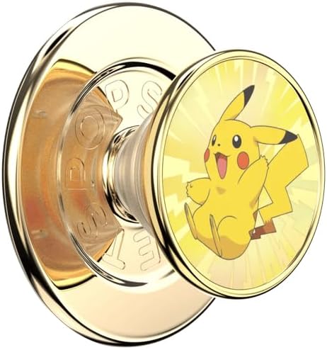 PopSockets Phone Grip for MagSafe, Magnetic Holder- Pikachu