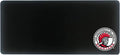 University of Tampa Classic Cloth Desk Mat, Durable Office Supplies, Non-Slip Base, Responsive Desk Pad with Smooth Cloth Surface, Black