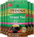 Twinings Green Pomegranate, Raspberry & Strawberry Tea Bags 20 CT (6 Pack)