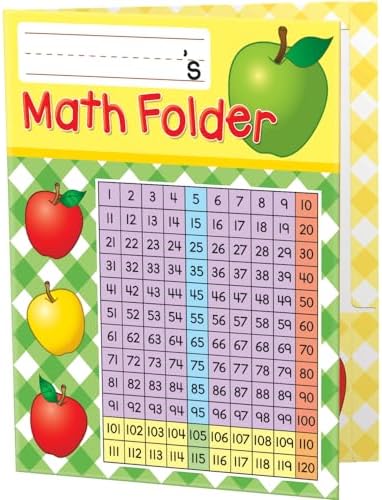 Really Good Stuff Basic Math Skills 2-Pocket Folders
