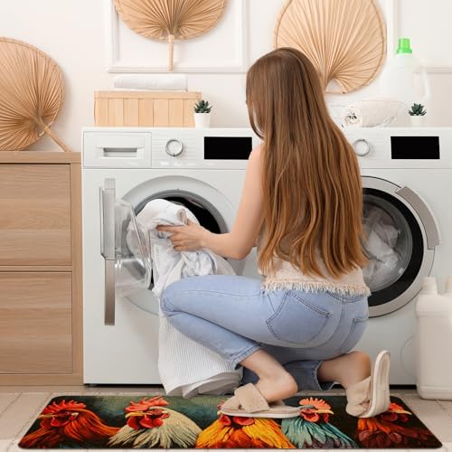 Kitchen Rugs and Mats Set of 2,Floor Mats for Home Kitchen Decor Mat