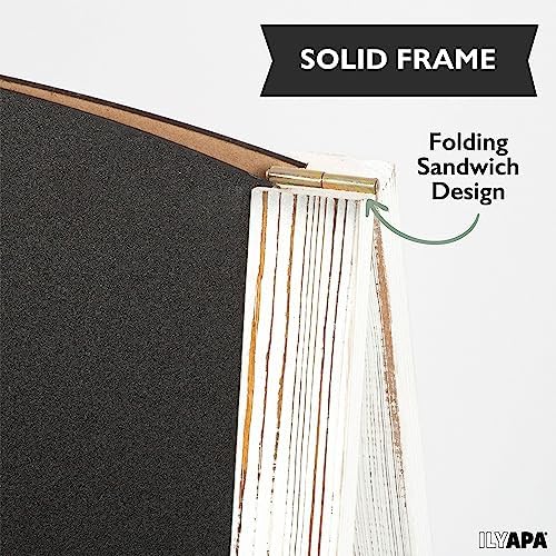 Ilyapa A Frame Chalk Board Easel Sign 20x40 in - Sandwich Signs Outdoor