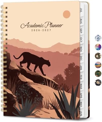 ZOTIA Planner 2026-2027 Jul 2026-Jun 2027 Academic Monthly & Weekly Planner