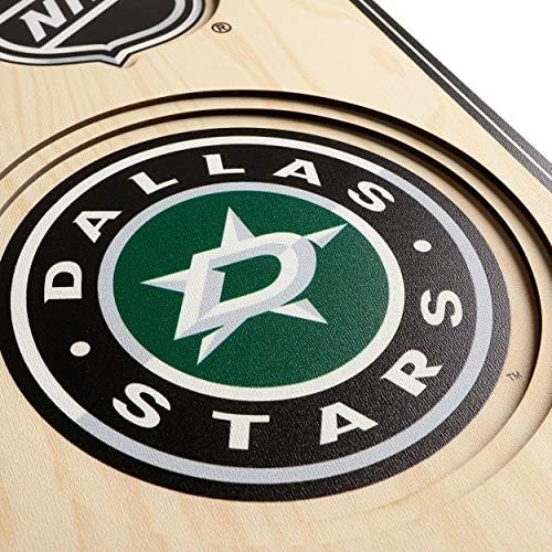 YouTheFan NHL Dallas Stars 3D 8 x 32 Stadium Banner