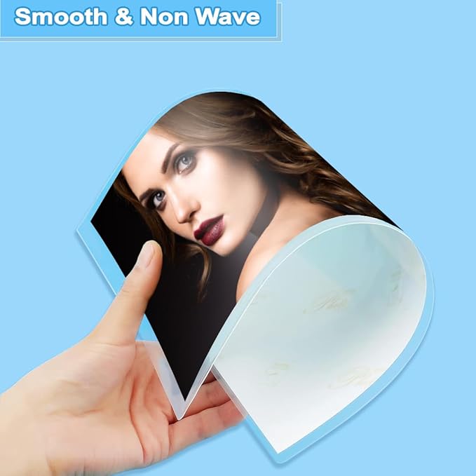 Laminating Sheets, 100 PCS 3 Mil Laminating Pouches 9 x 11.5 Thermal Laminate Sheets Holds 8.5 x 11 Inch Sheets, Universal Lamination Paper for Laminator, Photos, Files, Round Corner Letter Size