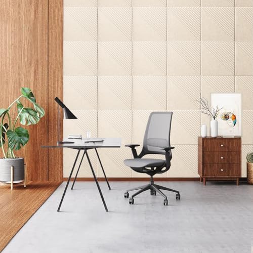 48" x 36" Large Cork Board Alternative&Felt Bulletin Board, Oatmeal