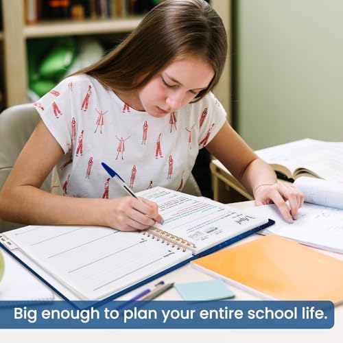 Planner 2026-2027, Weekly & Monthly Academic Calendar, Jul 2026 – Jun 2027