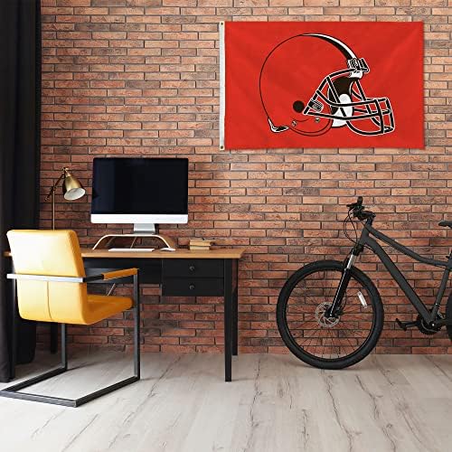 NFL Rico Industries Standard 3' x 5' Banner Flag Single Sided - Indoor or Outdoor - Home Décor