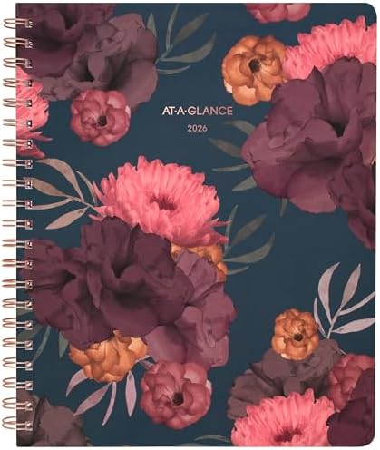 AT-A-GLANCE 2026 Planner, Weekly & Monthly, 8.5" x 11", Large, Dark Romance (5254-905-26)