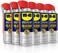 WD-40 Specialist Silicone Lubricant with SMART STRAW SPRAYS 2 WAYS 11 OZ [6-Pack]
