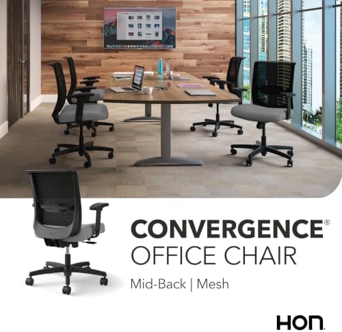 HON Convergence Ergonomic Office Chair, Office Desk Computer Chair, Frost
