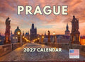 Prague Calendar 2027 Monthly Wall Calender 12 Month