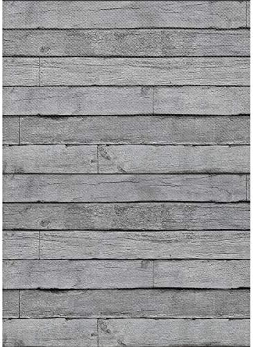 Teacher Created Resources Better Than Paper® Bulletin Board Roll, 4' x 12', Gray Wood, Pack of 4