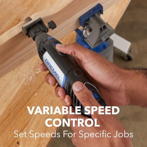 Dremel 4000-2/32 Rotary Tool Kit - Engraver, Polisher, and Sander - Ideal for Cutting, Detail Sanding, Engraving, Wood Carving, and Polishing - 2 Attachments & 32 Accessories