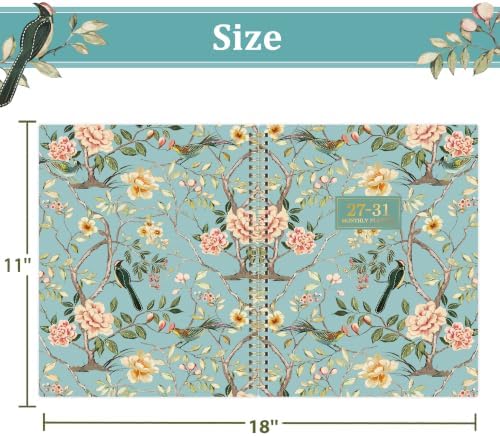 2027-2031 Monthly Planner - 5 Year Planner/Calendar 2027-2031, 9" x 11"