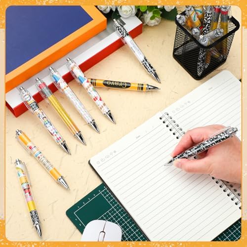 30 Pcs Back to School Teacher Pens Appreciation Gifts Bulk Funny Ballpoint Pens Motivational Inspirational Thank You Teacher Gift for Student First Day of School Employee Coworker Office Supplies