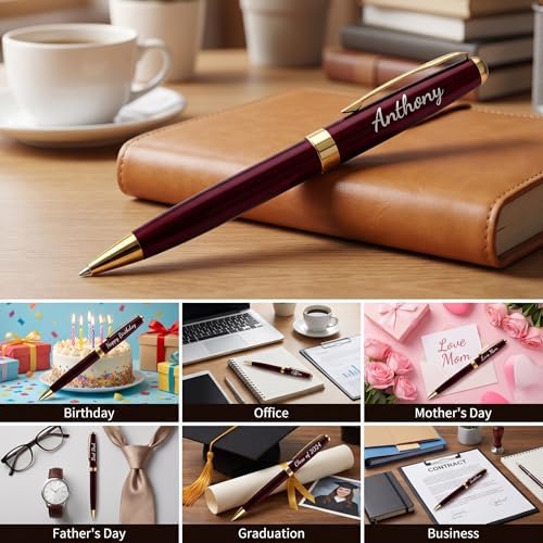 Personalized Office Gift Pens Writing Set - Custom Your Name or Message