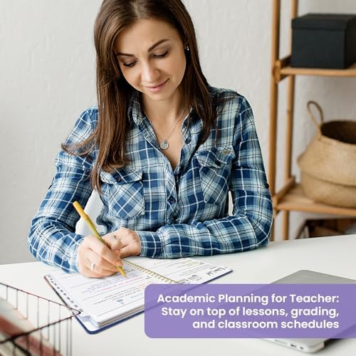 Planner 2026-2027, Jul 2026-Jun 2027 Academic Monthly & Weekly Planner | 6.3" x 8.5" Hardcover Calendar Planner for Women, Spiral Organizer with tabs, School Office Home Supplies, Blossom Dusk