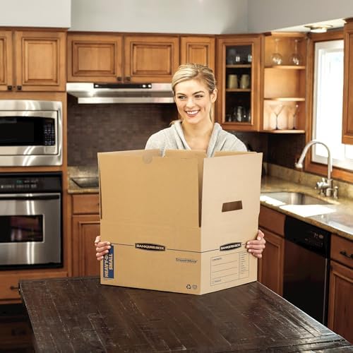 Bankers Box 8-Pack Small Heavy-Duty Moving Boxes