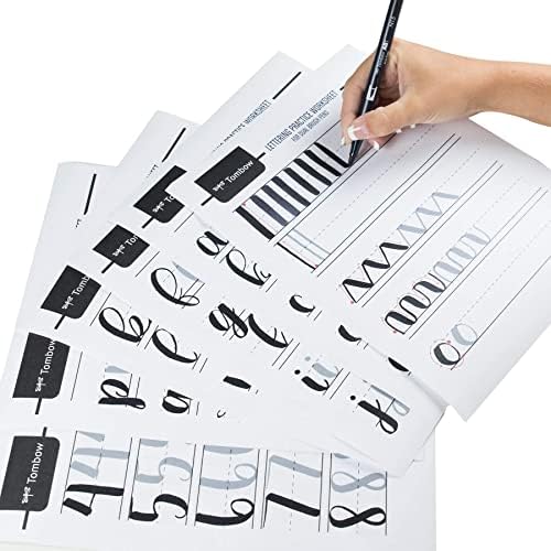 Tombow 56191 Advanced Lettering Set. Tools to Enhance Hand Lettering