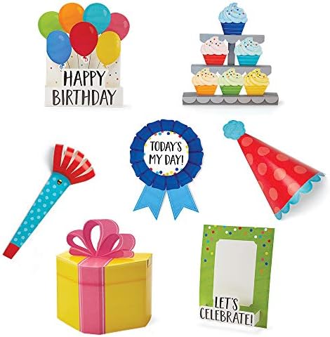 Creative Teaching Press 3D POP! Happy Birthday Bulletin Board (10176)