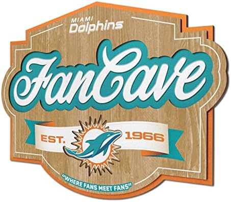YouTheFan NFL Miami Dolphins FanCave Wall Art