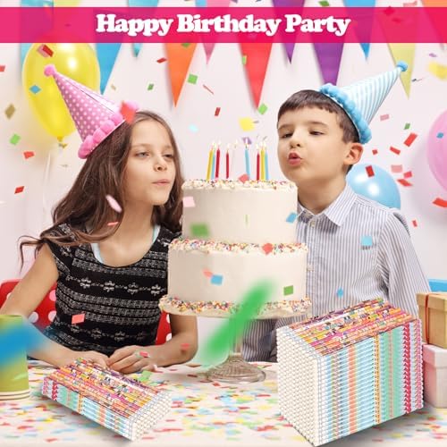 Birthday Pencils 48 Pack #2 HB with Eraser Kids Party Favors Supplies